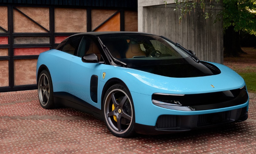 Photo: jauniauto.lv First Electric Ferrari Luce Sells for Record $40 Million at Auction